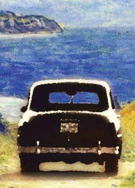 Машина едет к морю