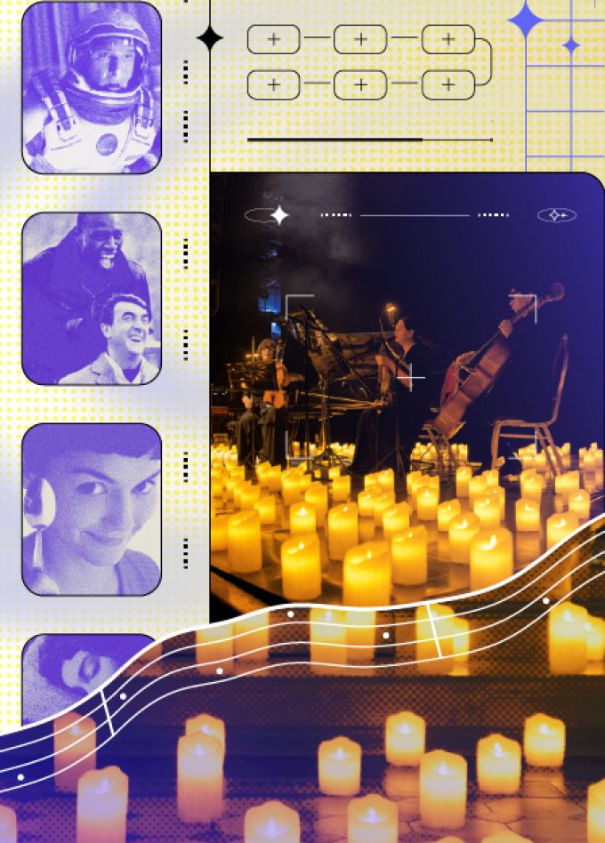 Шедевры мировой киномузыки при свечах