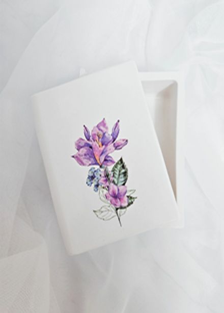 Книга тайн: Роспись шкатулки акрилом. Мастер-класс