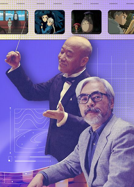 Шедевры Миядзаки и Хисаиси при свечах