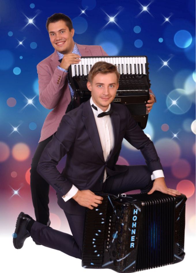 Новогодний аккордеон