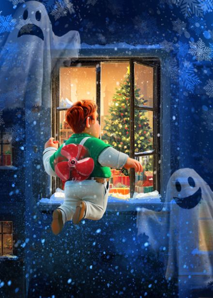 Новогодняя спортивно-музыкальная фантазия «Карлсон, Новогоднее похищение…»