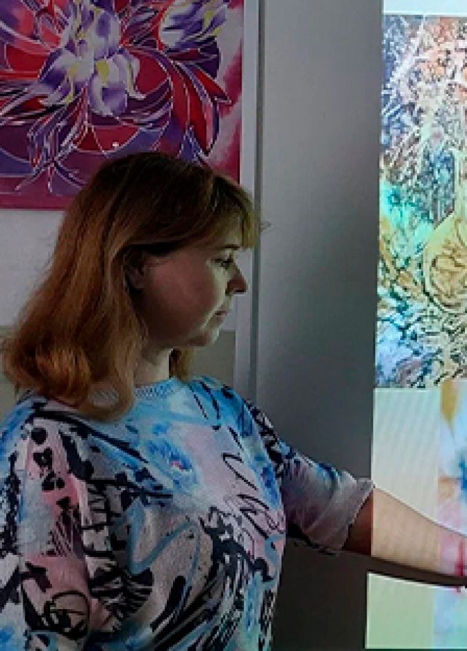 Завораживающий мир батика. Творческая встреча
