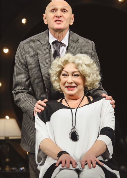 Комедия "Актриса" с участием Ароновой М. и Большова В.