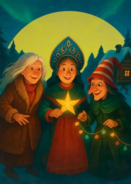 Новогоднее происшествие в сказочном лесу