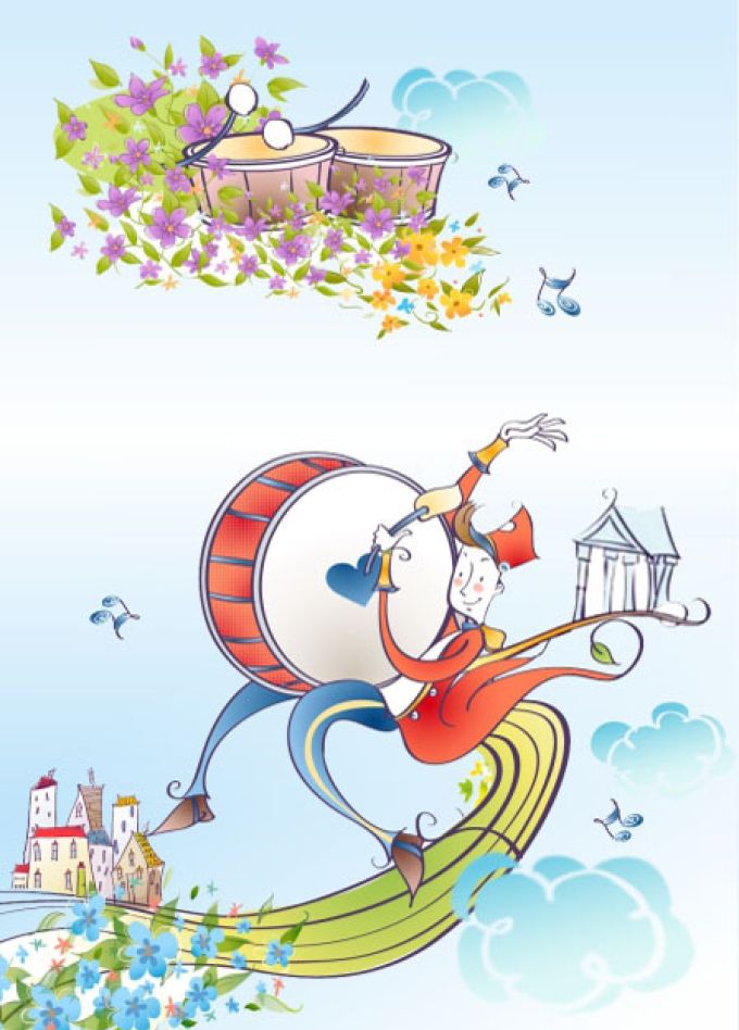 Сказка о музыкальных инструментах. Ударные инструменты