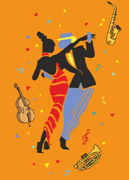 Танцы с оркестром.